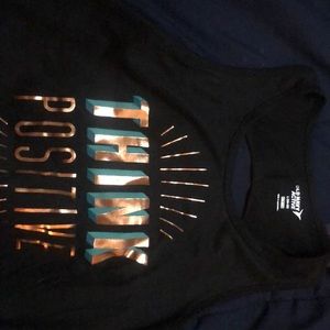 Girls Large 10-12 Old Navy athletic tank, with semi open back, like new